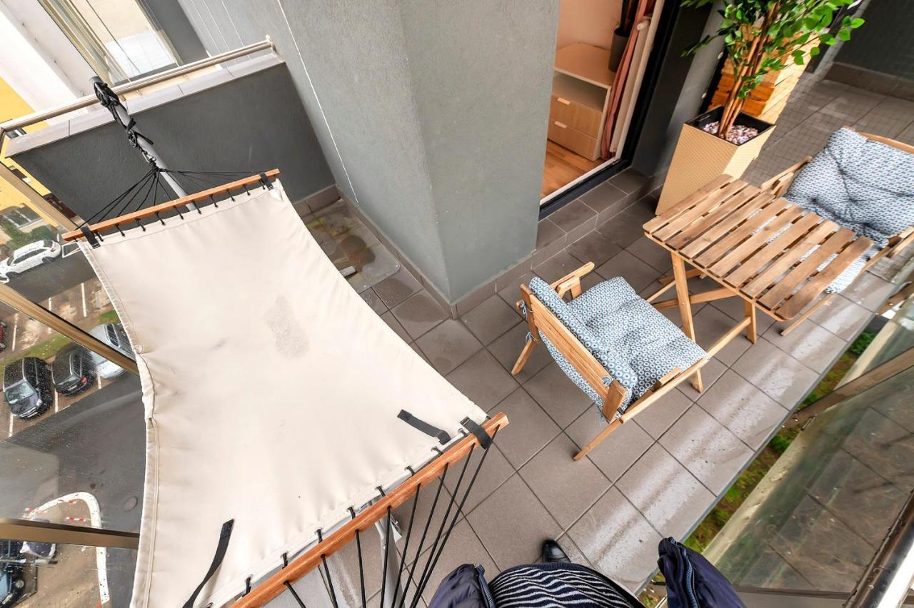 Lumina 4-Room Apart With Large Balcony ワルシャワ エクステリア 写真