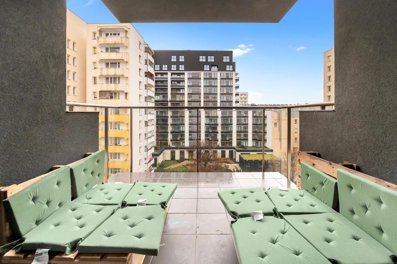 Lumina 4-Room Apart With Large Balcony ワルシャワ エクステリア 写真